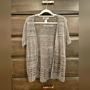 212 New York Grey Knit Cardigan